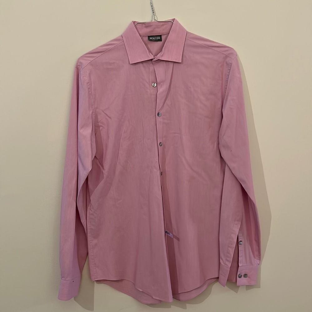 Pink Kenneth Cole dress shirt